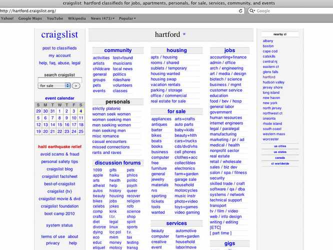 Free Sites Similar to Craigslist Personals
